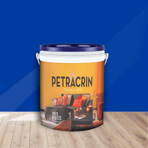 Latex Interior Exterior Antihongos Azul 1 Lt Sin Interes