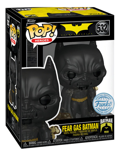 Funko Pop Fear Gas Batman #532 Pop! Heroes, exclusivo de Batman