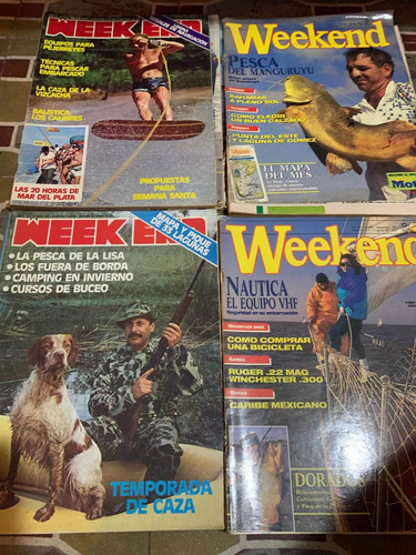 Lote De 12 Revistas Weekend