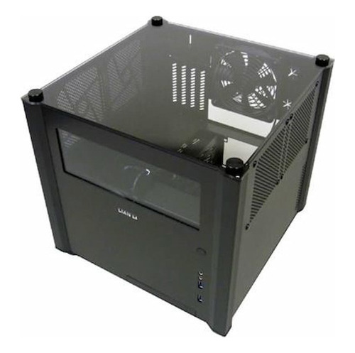 Gabinete Lian Li Pc-v359wrx Black Cubo M-atx Aluminum Negro
