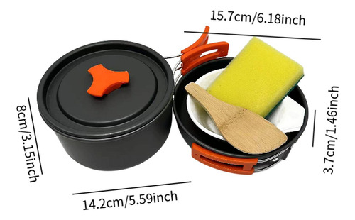 Utensilios De Cocina Para Acampar Kit De LĂo Cuencos