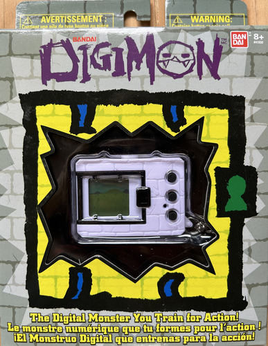 Digimon Tamagotchi Digivice Blanco Con Negro, Patamon