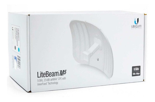 Imagen 3 de 3 de Pack Antena Ubiquiti Litebeam M5 Airmax 23dbi 5ghz 2 Piezas
