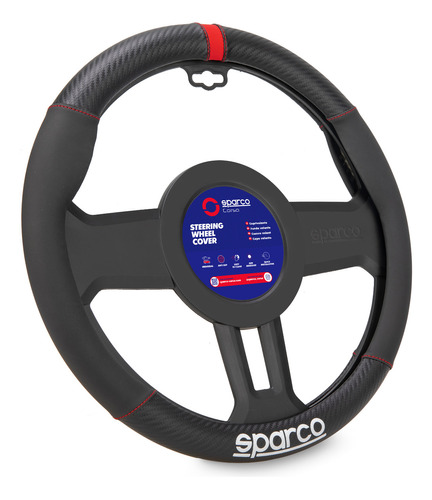 Funda Cubre Volante Forro De Timon Sparco Sps131rd