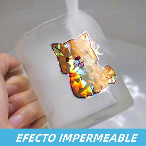 Vinil Adhesivo Holográfico A4 Para Impresión Láser Inkjet Autoadhesivo Impermeable Resistente A Desgarros Muramaudi 24 Piezas Cuatro Formas Mezcladas 21 Cm × 29.7 Cm