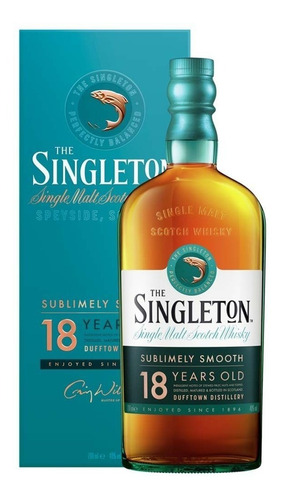 Whisky The Singleton Single Malt 18 Años, 700cc