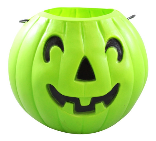 Calabaza Verde Para Halloween Grande