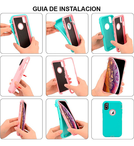 Funda For Motorola G9 Plus Antigolpes