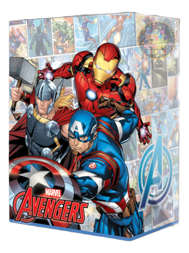 10 Dulceros De Avengers Héroes Bolsa Bond Aguinaldos Bolo