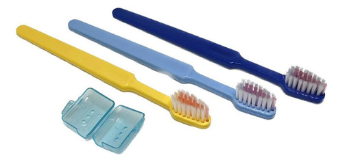 50 Escova Dental Infantil Macia Com Protetor De Cerdas Kit