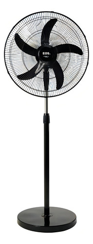 Ventilador De Coluna Oscilante Eos Turbo Vento Com 5 Pás Cor Da Estrutura Preto Cor Das Pás Preto Diâmetro 55 Cm 127/220V