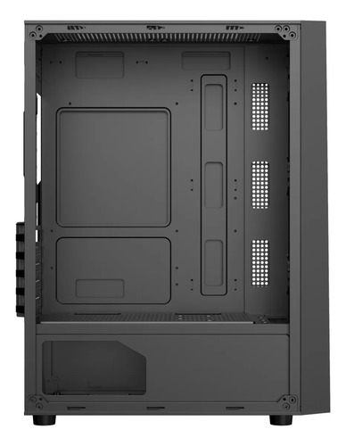 Chasis Gabinete Caja Gamer Iceberg Flux Elite + 1 Ventilador