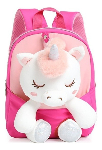 Bolsa De Hombro De Unicornio De Peluche Para Niños