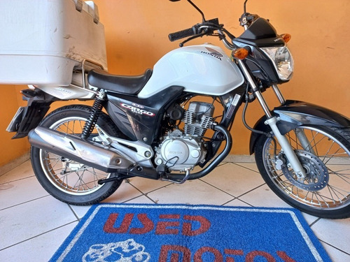 Imagem 5 de 10 de Honda Cg Cargo 150 Esd 2015 Branca