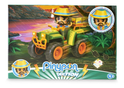 Pinypon Action Rescate En Quad Salvaje