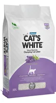 Comprar Arena Sanitaria Cats White Lavanda 8,5 Kg - 10 L Betonita x 8.5kg de peso neto y 8.5kg de peso por unidad