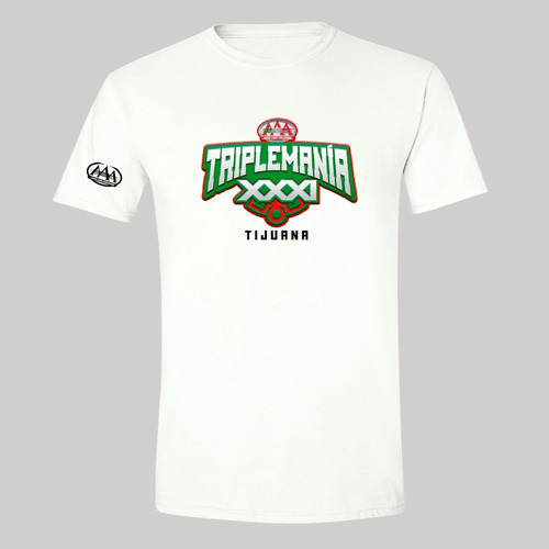 Playera Deportiva Hombre Lucha Libre Aaa Tijuana Triplemanía