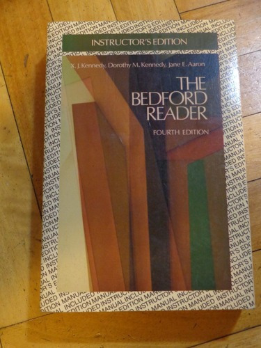 The Bedford Reader. Fourth Edition&-.