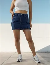 Comprar Falda Jeans Jiva Jeans Mujer - Estilo Casual