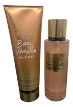 Comprar Victoria Secret Bare Vainilla Set Shimmer Splash +crema