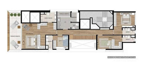 Imagem 4 de 7 de Cobertura Com 4 Dormitórios À Venda, 350 M² Por R$ 9.800.000,00 - Jardim Paulista - São Paulo/sp - Co1120