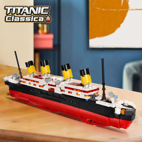Juguetes Jojo&peach Titanic Stem, Modelo Titanic 2 En 1 Y...