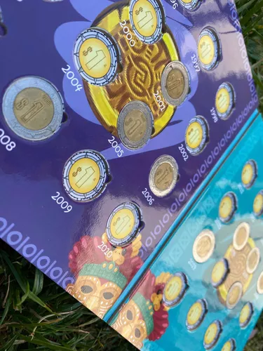 Álbum Coleccionador De Monedas Infantil $10 Pesos México