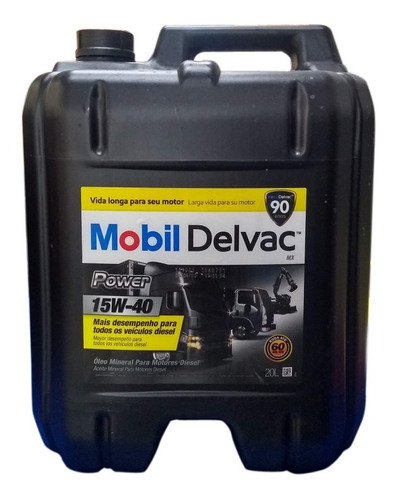 Aceite Mobil Delvac Mx 15w40 20 Litros