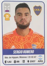 Comprar Figurita Fútbol Argentino 2023 Sergio Romero Boca Juniors 