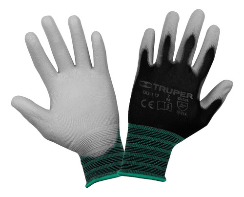 Guantes De Nylon Recubiertos De Poliuretano M Truper 13291