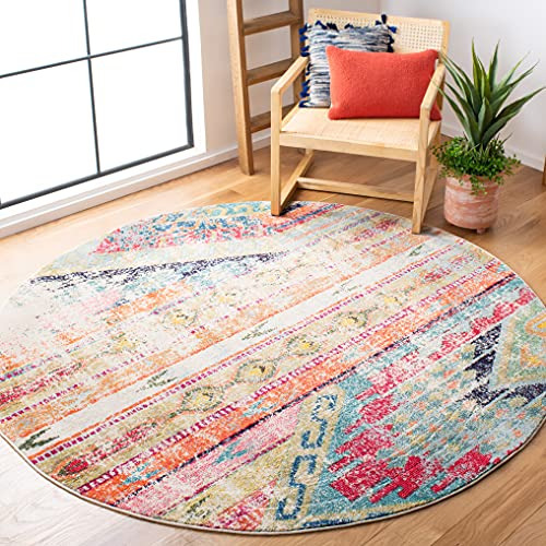 Colección Safavieh Monaco Mnc222f Alfombra Boho Chic Tribal 