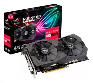 Placa De Video Asus Rog Strix Rx 560 Radeon 4gb Gddr5 Pcreg