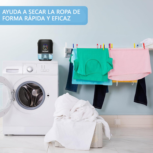 Deshumidificador Eléctrico 1000ML Silencioso Eficiente Portátil Led 7 Colores - Yesop