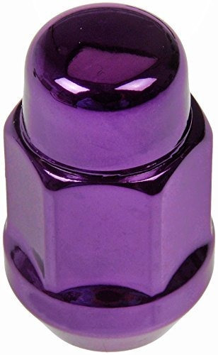 Dorman *******j Pack Of 16 Purple Wheel Nuts And 4 Lock Nuts