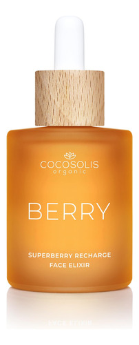 Cocosolis Berry Superberry Recharge Face Elixir, Elixir Faci