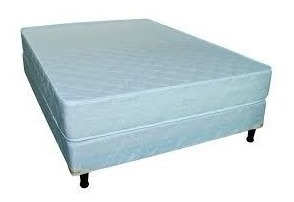 Somier Y Colchon Sommier Acuario 2 Plazas 130 X 190 Fabrica