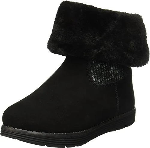 Botas Skechers Adorbs - Negro - Dama - 48683/blk