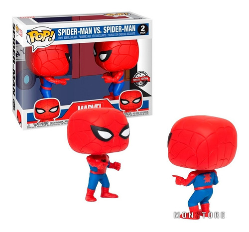 Funko Pop Spider-man Vs Spider-man 2 Pack | Envío gratis