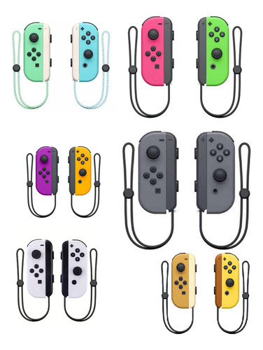 Set Joy-cons Para Nintendo Switch Generico Varios Colores