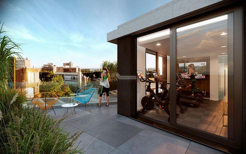 Imagen 3 de 8 de Apartamento Cordon Venta Monoambiente Constituyente Y Yaro Con Terraza