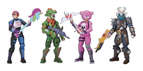 Fortnite Set De Figuras Articuladas X 4 Epic Games Fnt0019