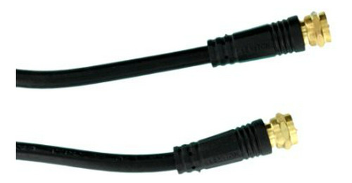 Leviton Rg59 - Cable Coaxial Con Conectores F Dorados En Cad