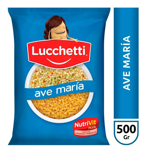 Fideos Ave Maria Lucchetti X 500 Gr