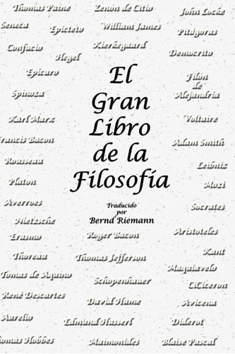 Libro: El Gran Libro Filosofía (spanish Edition)