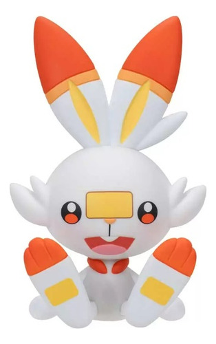Set De 4 Figuras Pókemon Gengar Scorbunny Riolu Y Pikachu