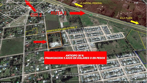 Imagen 1 de 7 de Lote Industrial En Venta Zona Sur Berazategui - Financiacion En Pesos!!