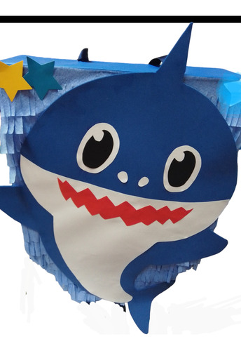 Piñata Baby Shark Cotillón Cocoliso 