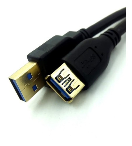 Imagem 1 de 3 de Cabo Extensor Usb 3.0 A Macho X A Fêmea De 3 Metros