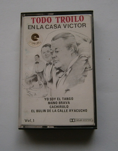 Aníbal Troilo - Todo Troilo ... (cassette Ed. Uruguay)