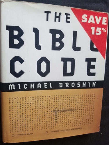 The Bible Code Michael Drosnin En Ingles, Tapa Dura